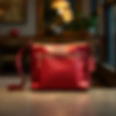 Care instructions for maintaining the wide strap crossbody bag