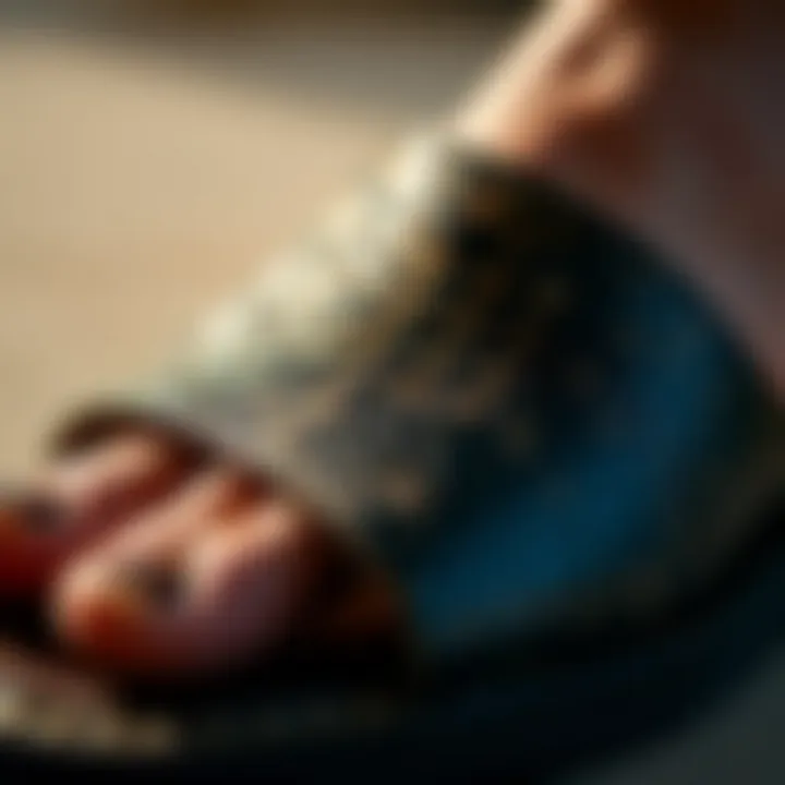 Close-up of snake skin texture and pattern