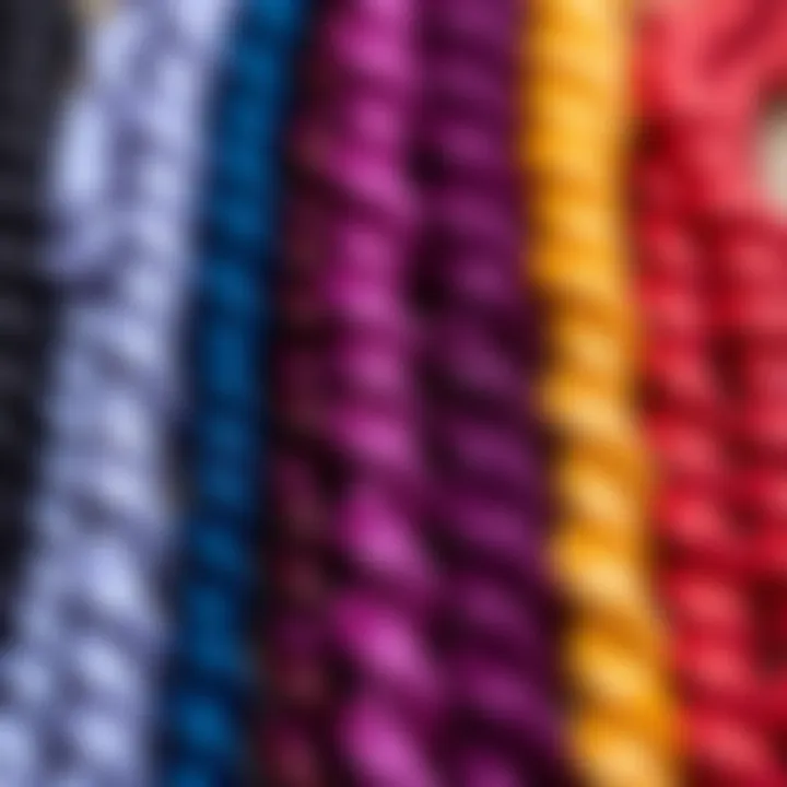 Stylish arrangement of Freetress Spring Twist extensions in various colors