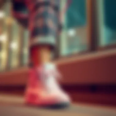 Fashion Forward with High Tops Fashion-forward individual pairing high top sneakers with side zippers in a modern outfit