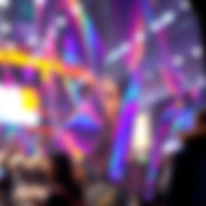 A conceptual illustration of future trends in holographic cling technology