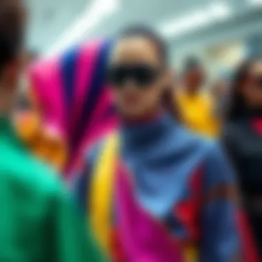 Innovative Applications of Loop Strips Fashion garments featuring loop strips in innovative applications