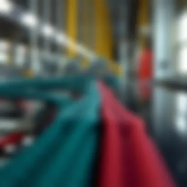 Sustainable Manufacturing of Loop Strips Sustainable loop strip manufacturing techniques