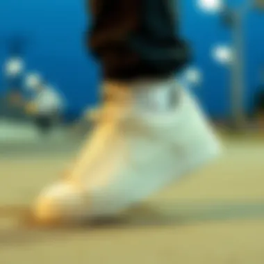 Artistic representation of the Nike SB Alleyoop White emphasizing its cultural significance