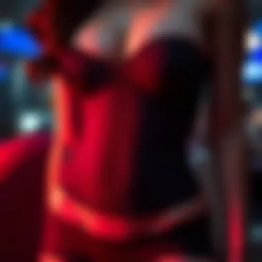 Innovative shapewear design showcasing seamless edges