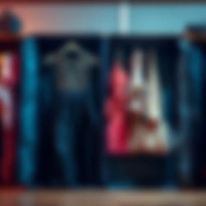 Organized dance attire within a well-designed garment bag with pockets