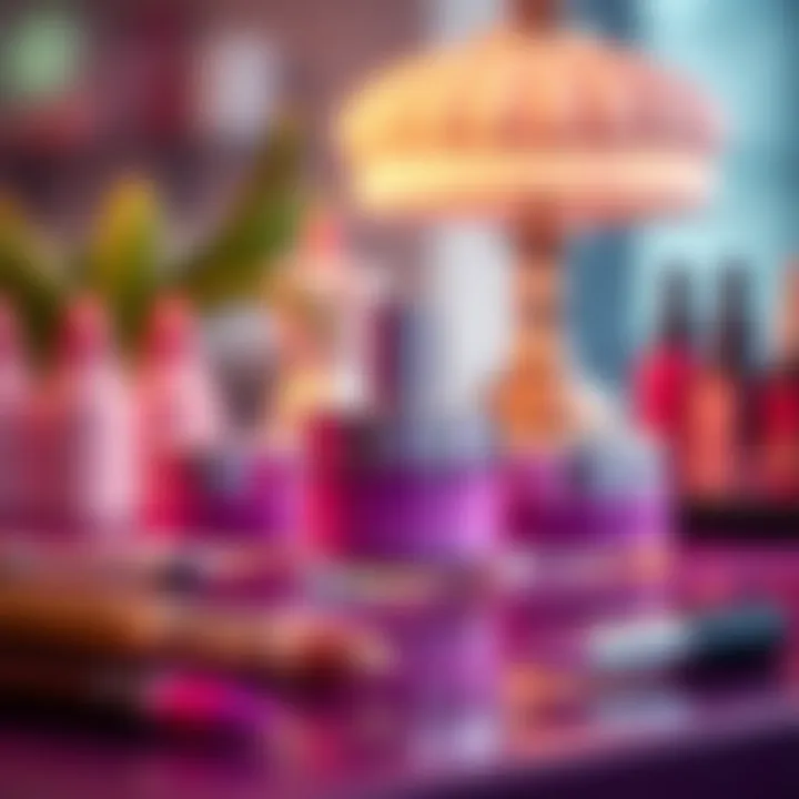 Elegant reusable makeup container design