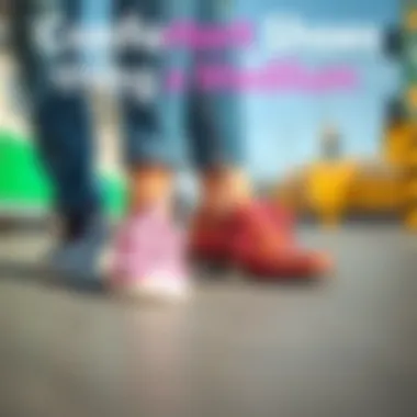 Comparison of traditional shoes and widened shoes for comfort