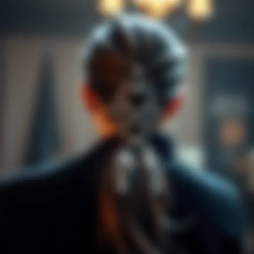 Elegant silver pony tail holder showcasing intricate design