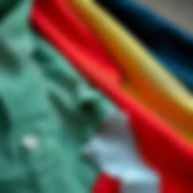 Various fabric swatches highlighting sustainable materials used in fashion