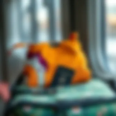 Sustainable materials used in travel pouches