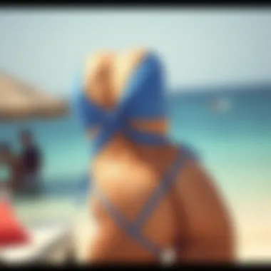 Trendy swimsuits with bum coverage