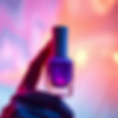 Temperature Influence on Color Dynamics Abstract representation of temperature gradients affecting color changes