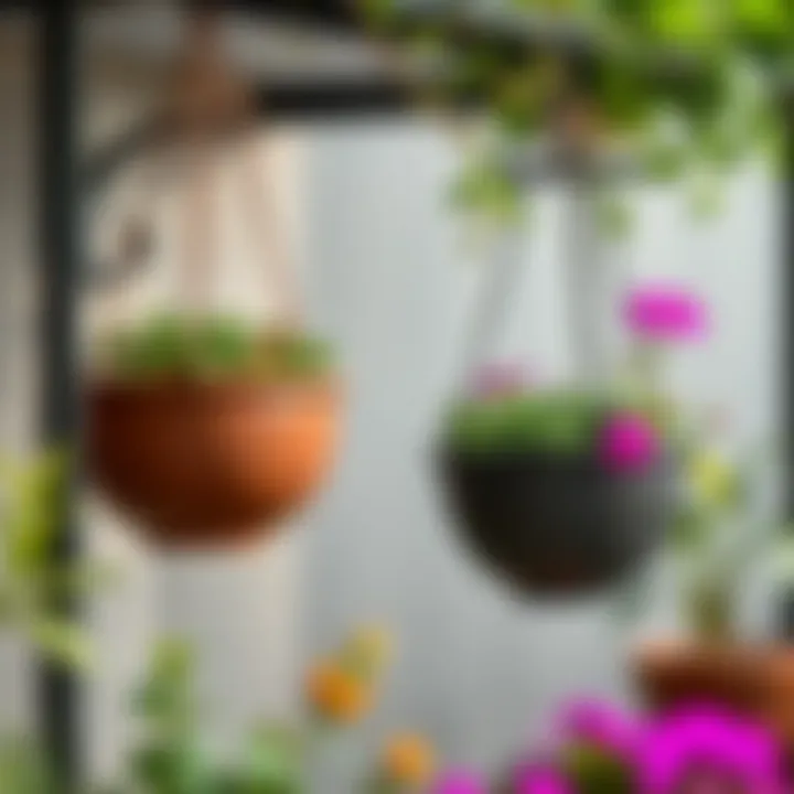 Sustainable Practices for Iron Hanging Flower Pots Eco-friendly tips for maintaining metal iron hanging flower pots