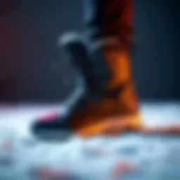 Lightweight snowboot showcasing innovative materials