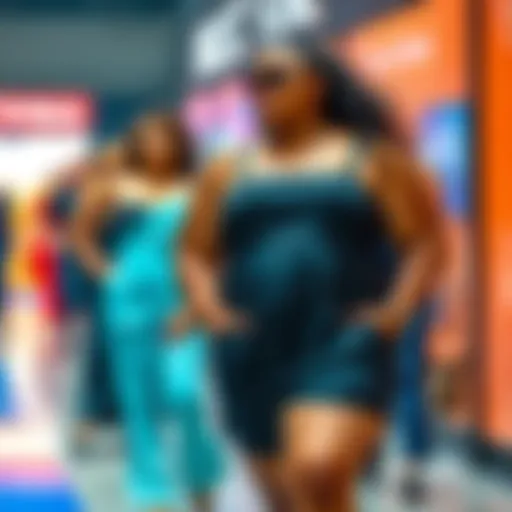 Contemporary Plus-Size Romper Fashion Showcase Contemporary plus-size romper fashion showcase