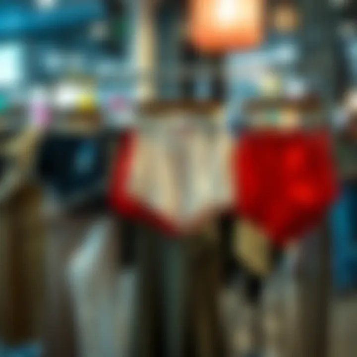 Various styles of thin shorts displayed for under dresses