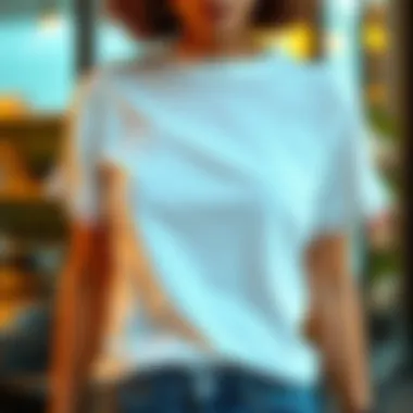 Styling tips for incorporating lace trim t-shirts