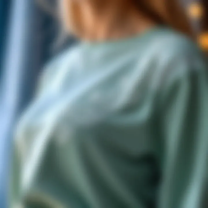 Sustainable fabric choices for lace trim t-shirts