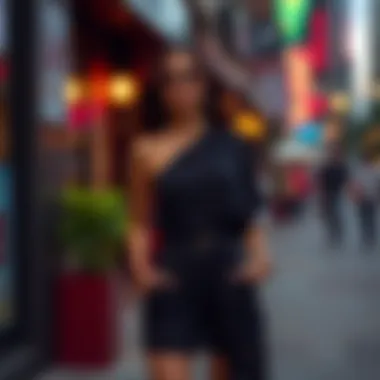 Chic Styling Combinations Stylish outfit combinations with one shoulder belted jumpsuit