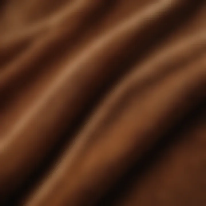 Close-up of corduroy fabric texture