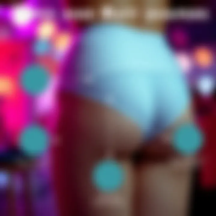 Infographic showcasing different types of hip and butt shapers