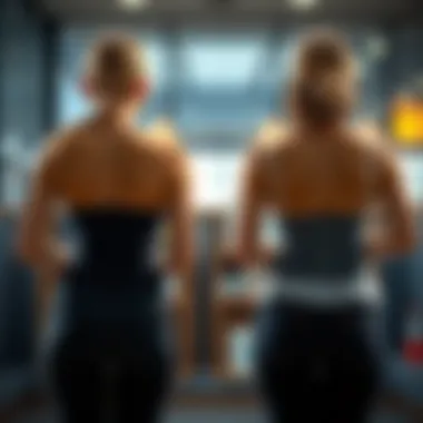 Comparison of Support Belt Designs Illustration comparing various lower back support belt designs