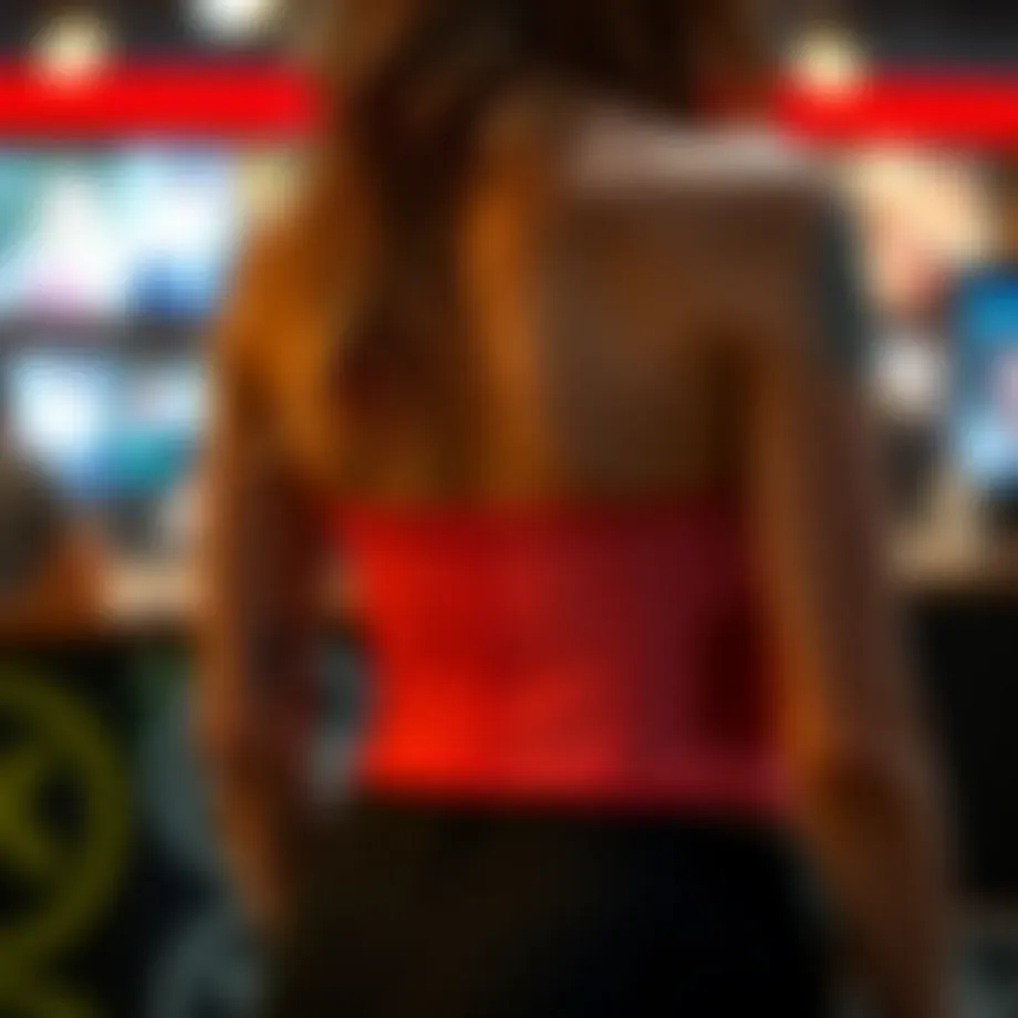 Elegant lower back support belt showcasing style and functionality