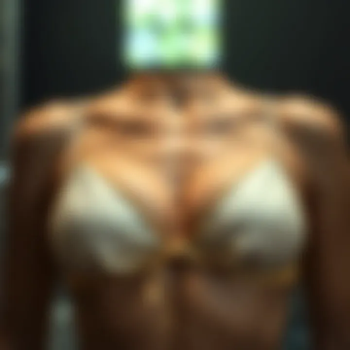 Sustainable materials used in the construction of an underwire camisole