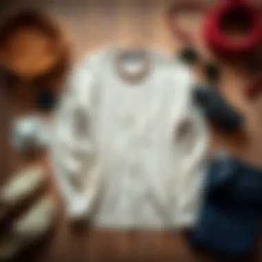 Styling Options with Plain Cardigan A beautifully arranged flat lay showcasing a plain cardigan with accessories