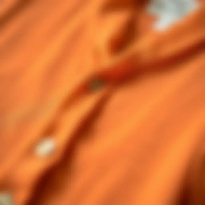 Eco-Friendly Cardigan Fabric A close-up view of eco-friendly fabric used for plain cardigans