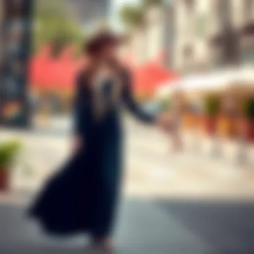 Chic Brunch Styling with Wide Waistband Maxi Skirt Elegant wide waistband maxi skirt styled for brunch