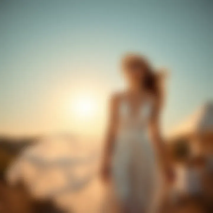 Understanding Sustainable Fabrics in Fashion Sustainable fabric composition of white lace sun dresses