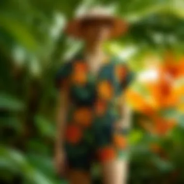 Sustainable Materials in Tropical Print Fashion Sustainable materials used in creating tropical print garments