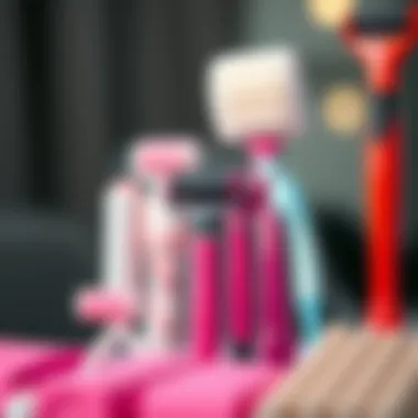 Various types of hair remover rollers displayed together