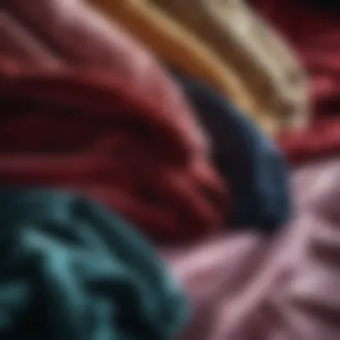 Comparison of different types of velvet fabrics used in duvet making