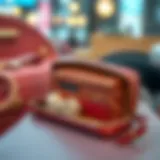 Elegant under clothes travel wallet showcasing discreet storage options