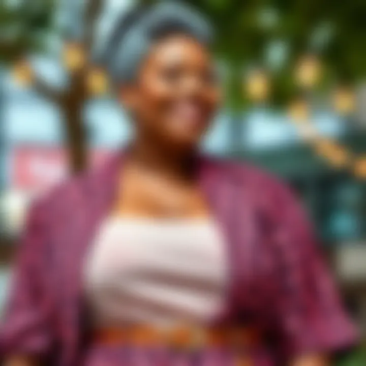 Sustainable fashion practices in plus size clothing