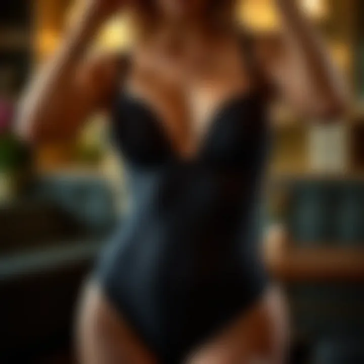 Seamless Elegance in No Show Shapewear Elegant no show shapewear showcasing seamless design